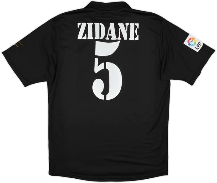 2001 Real Madrid Away Shirt Zidane #5 - 9/10 - (M)