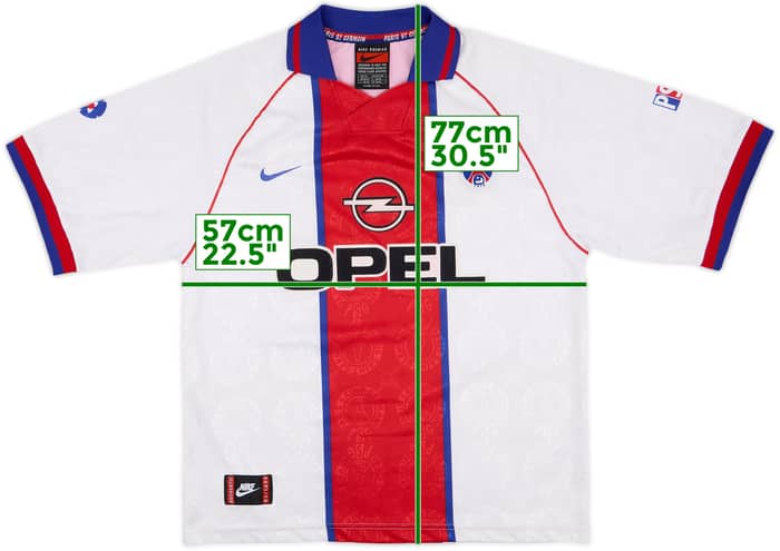 1996-97 Paris Saint-Germain Away Shirt - 8/10 - (XL)