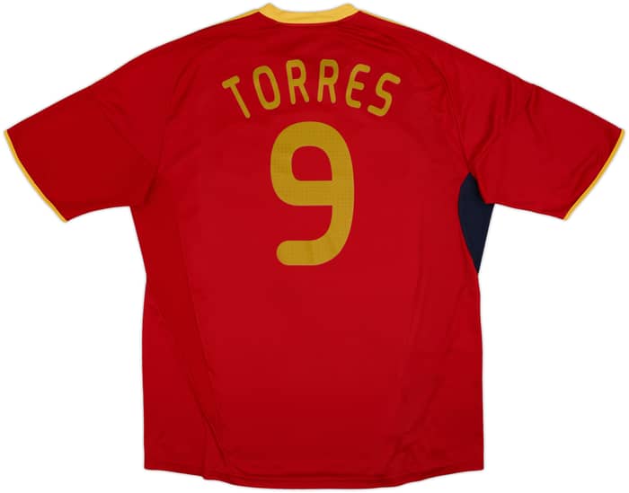 2009 Spain Home Shirt Torres #9 - 8/10 - (XXL)
