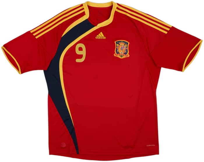2009 Spain Home Shirt Torres #9 - 8/10 - (XXL)