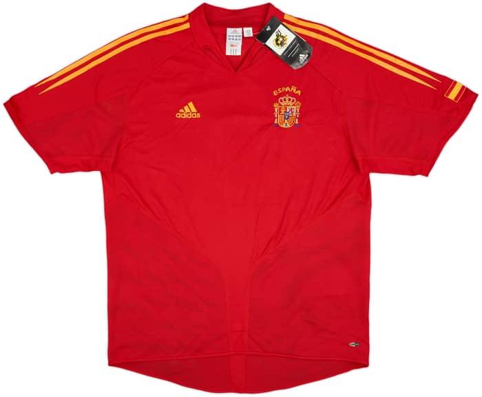2004-06 Spain Home Shirt Raul #7 (L)