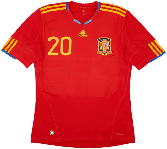 2009-10 Spain Home Shirt S.Cazorla #20 - 8/10 - (L)