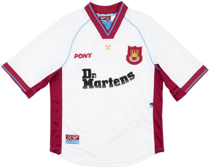 1998-99 West Ham Away Shirt Di Canio #10 - 8/10 - (S)