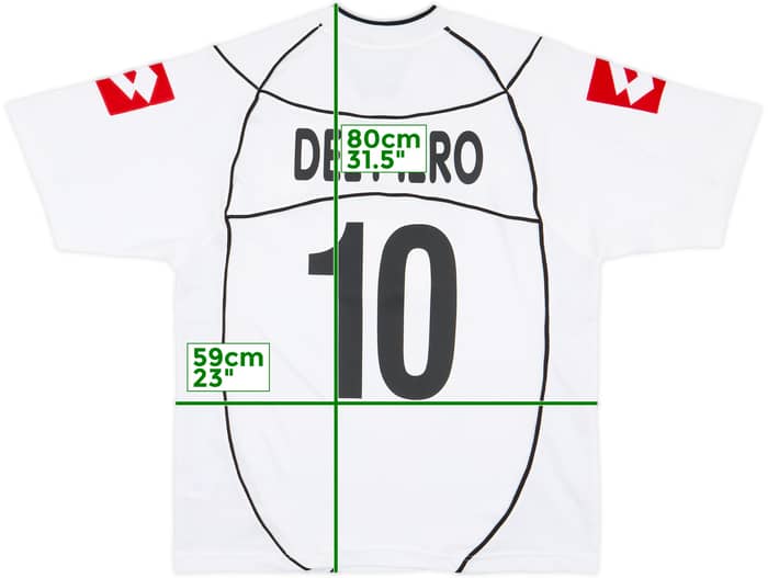2002-03 Juventus Away Shirt Del Piero #10 - 10/10 - (L)