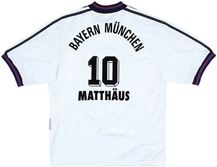 1996-98 Bayern Munich Away Shirt Matthaus #10 - 9/10 - (S)