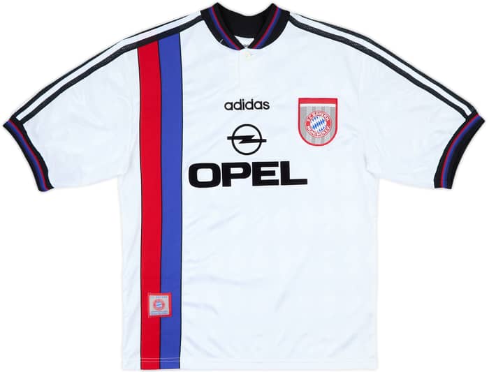 1996-98 Bayern Munich Away Shirt Matthaus #10 - 9/10 - (S)