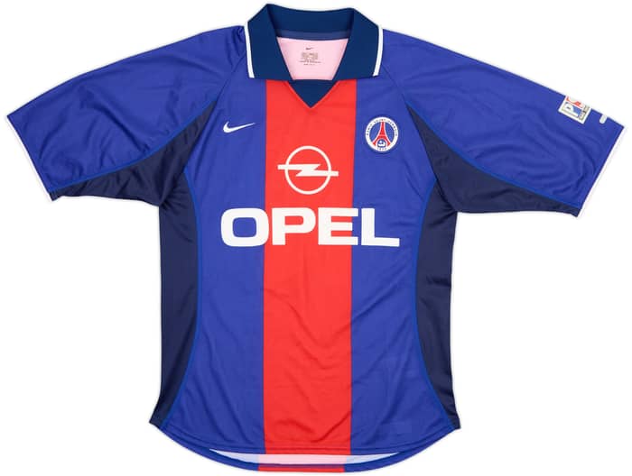 2000-01 Paris Saint-Germain Home Shirt Okocha #10 - 9/10 - (S)