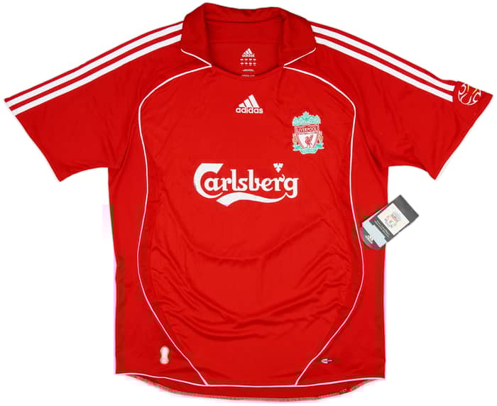 2006-08 Liverpool Home Shirt Alonso #14 (L)