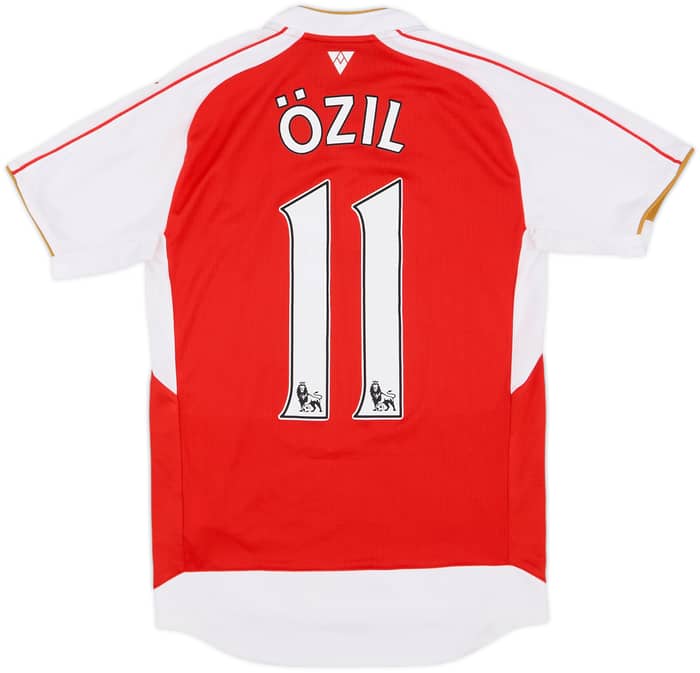 2015-16 Arsenal Home Shirt Ozil #11 - 7/10 - (XS)
