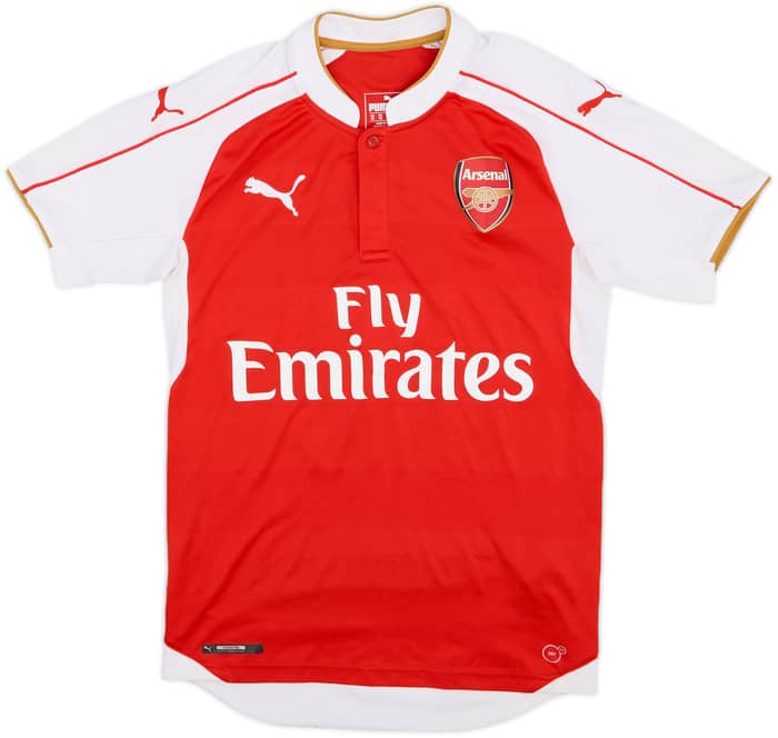 2015-16 Arsenal Home Shirt Ozil #11 - 7/10 - (XS)