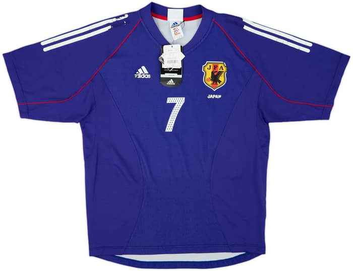 2002-04 Japan Home Shirt Nakata #7 (L)