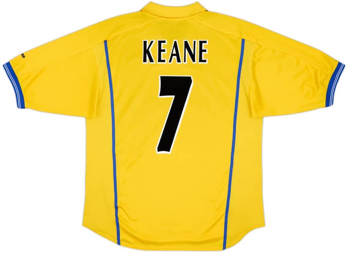 2000-02 Leeds United Away Shirt Keane #7 - 6/10 - (L)