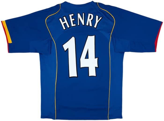 2004-06 Arsenal Away Shirt Henry #14 - 8/10 - (M)