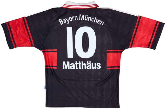 1997-99 Bayern Munich Home Shirt Matthaus #10 - 6/10 - (M)