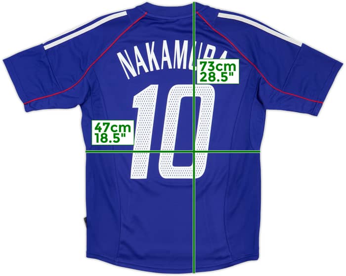 2002-04 Japan Home Shirt Nakamura #10 - 10/10 - (S)