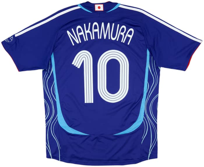2006-08 Japan Home Shirt Nakamura #10 - 8/10 - (M)