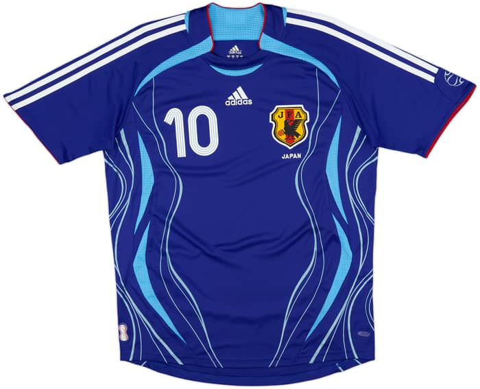 2006-08 Japan Home Shirt Nakamura #10 - 8/10 - (M)