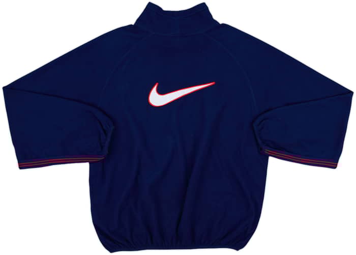 1998-99 Paris Saint-Germain Nike Fleece Drill Top - 8/10 - (M)