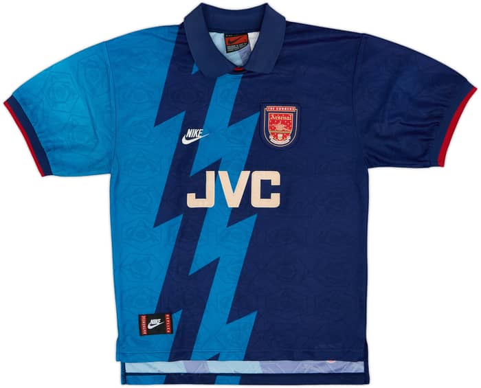 1995-96 Arsenal Away Shirt Wright #8 - 8/10 - (M)
