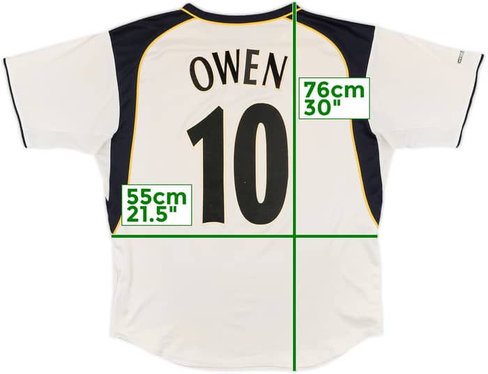 2001-03 Liverpool Away Shirt Owen #10 - 5/10 - (L)