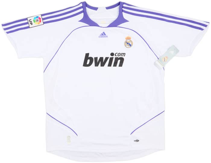 2007-08 Real Madrid Home Shirt (Women's L)