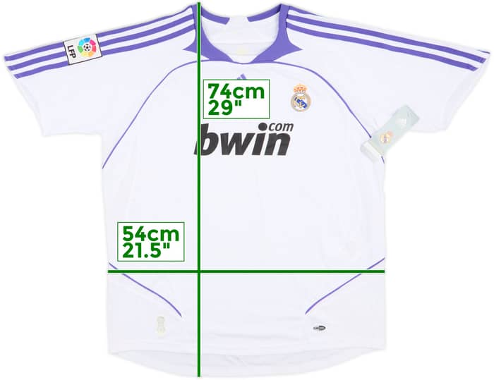 2007-08 Real Madrid Home Shirt (Women's L)