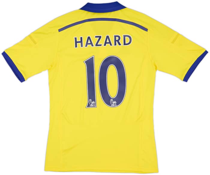 2014-15 Chelsea Away Shirt Hazard #10 - 7/10 - (S)