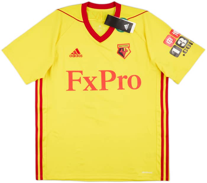 2017-18 Watford Home Shirt Cleverley #8 (M)