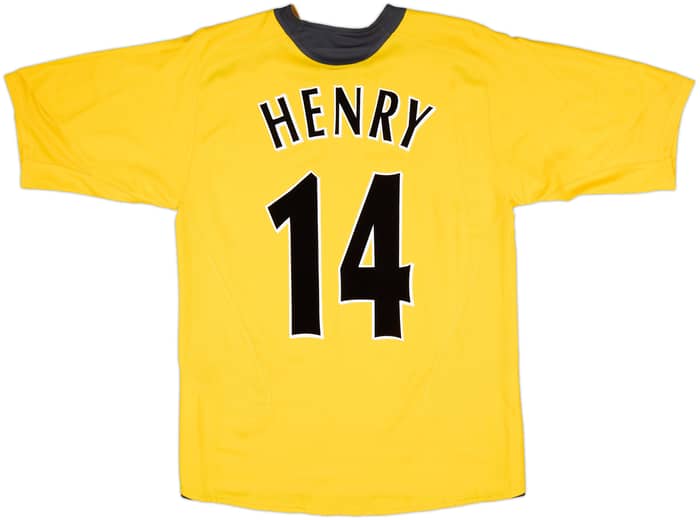 2005-06 Arsenal Away Shirt Henry #14 - 6/10 - (M)