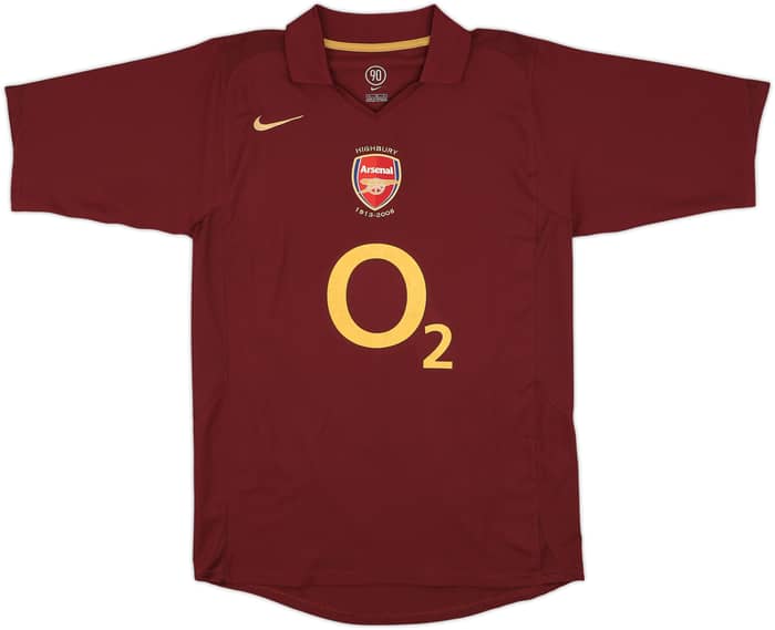 2005-06 Arsenal Home Shirt Henry #14 - 8/10 - (M)