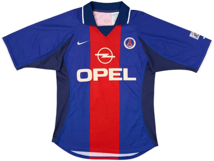 2000-01 Paris Saint-Germain Home Shirt Okocha #10 - 8/10 - (S)