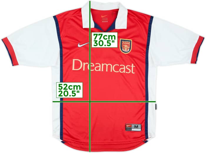 1999-00 Arsenal Match Issue Home Shirt #11