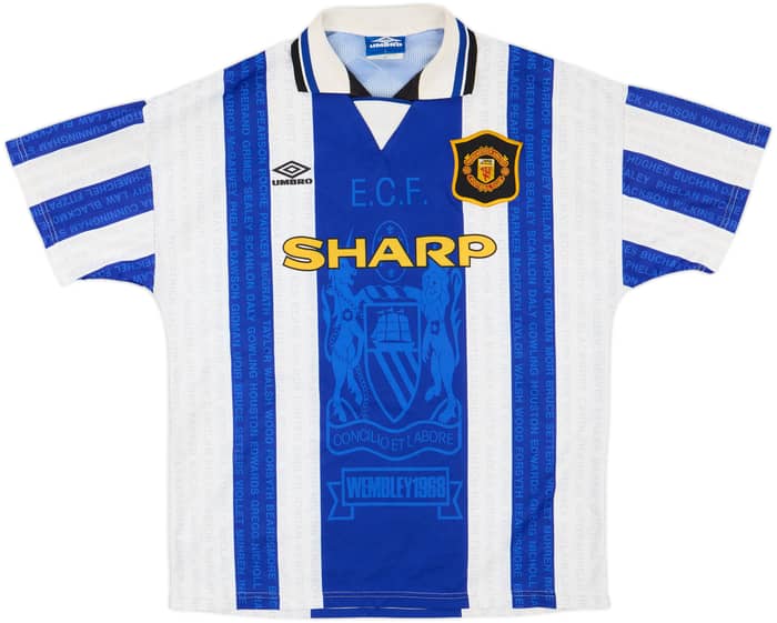 1994-96 Manchester United Third Shirt Cantona #7 - 8/10 - (L)