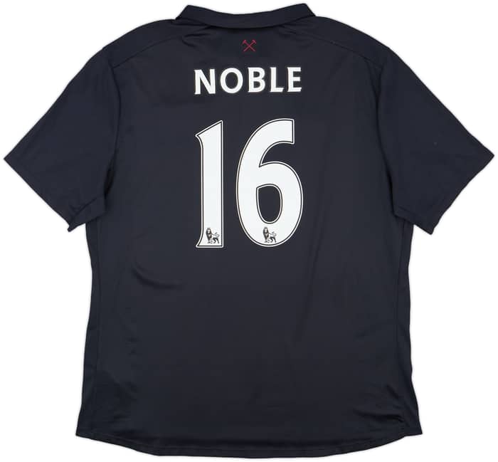 2016-17 West Ham "TIWFC" Third Shirt Noble #16 - 9/10 - (XXL)