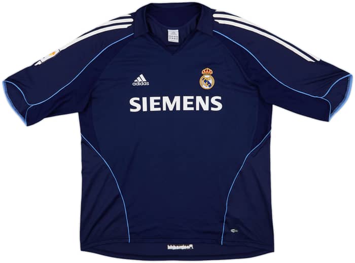2005-06 Real Madrid Away Shirt Beckham #23 - 8/10 - (XL)