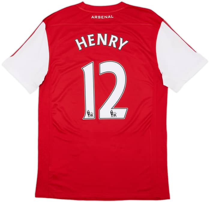 2011-12 Arsenal Home Shirt Henry #12 - 8/10 - (M)