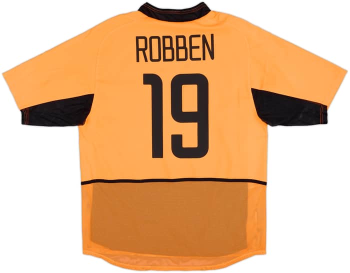 2002-04 Netherlands Player Issue Home Shirt Robben #19 - 10/10 - (L)