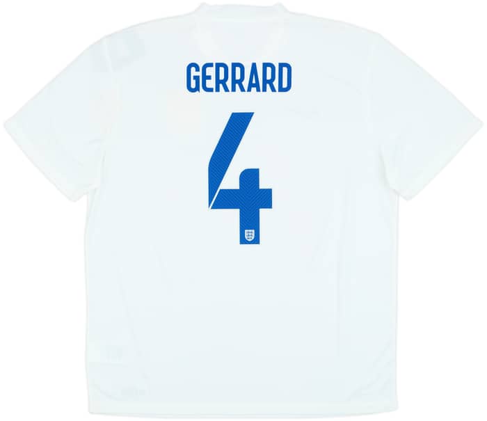 2014-15 England Home Shirt Gerrard #4 (XL)