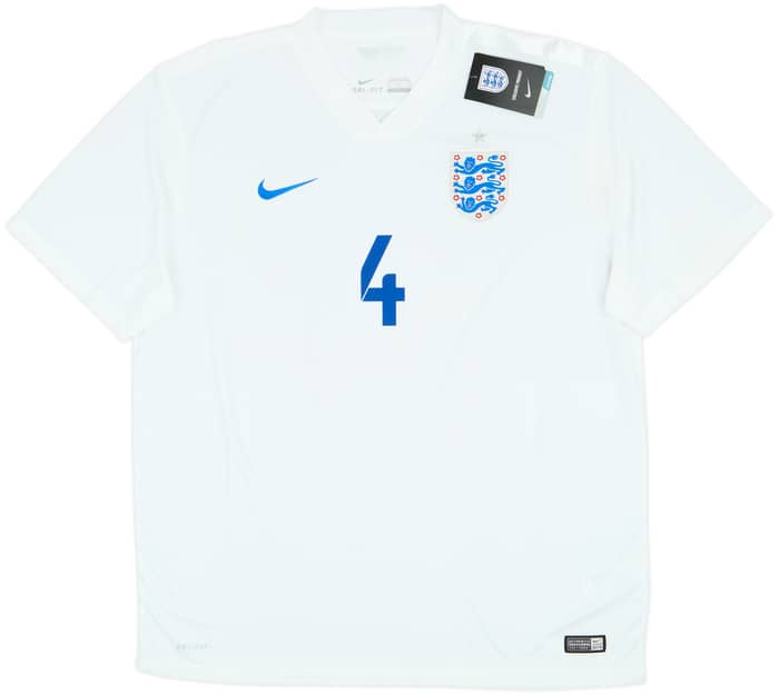 2014-15 England Home Shirt Gerrard #4 (XL)