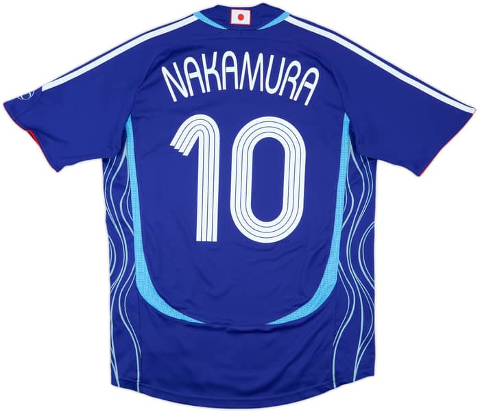 2006-08 Japan Home Shirt Nakamura #10 - 8/10 - (M)