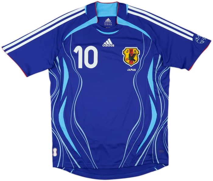 2006-08 Japan Home Shirt Nakamura #10 - 8/10 - (M)