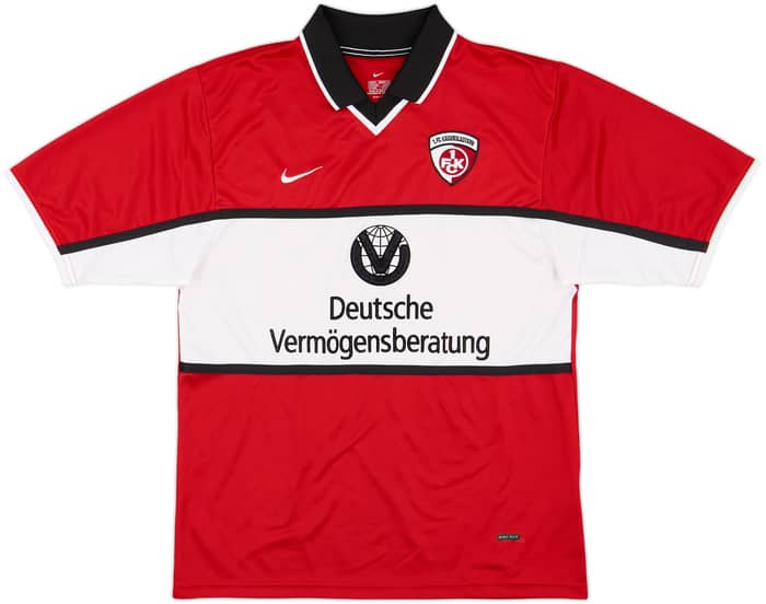 2001-02 Kaiserslautern Home Shirt - 9/10 - (S)