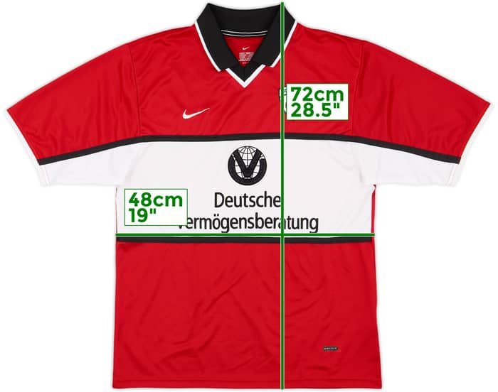 2001-02 Kaiserslautern Home Shirt - 9/10 - (S)