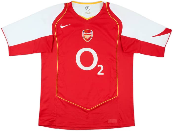 2004-05 Arsenal Home Shirt Henry #14 - 7/10 - (L)