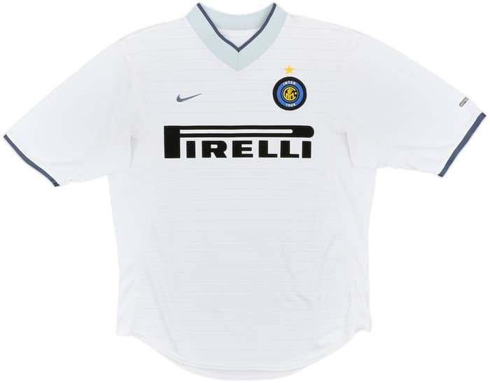 2000-01 Inter Milan Away Shirt Ronaldo #9 - 8/10 - (M)