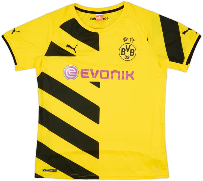 2014-15 Borussia Dortmund Home Shirt - 6/10 - (Women's M)