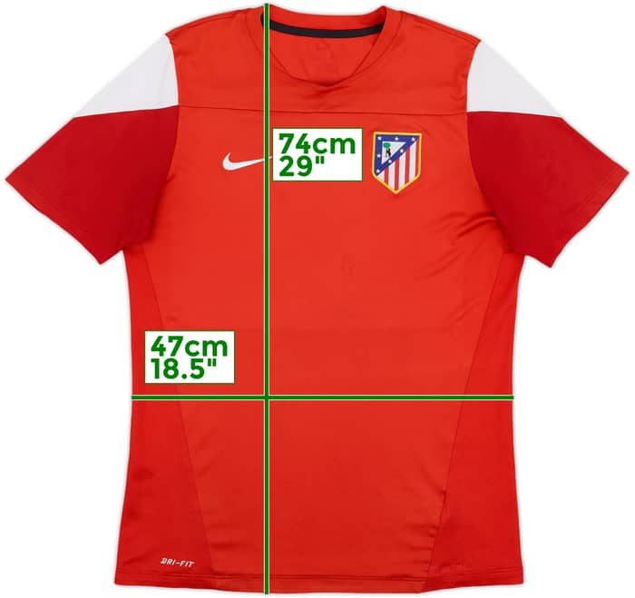 2013-14 Atletico Madrid Nike Training Shirt - 7/10 - (M)