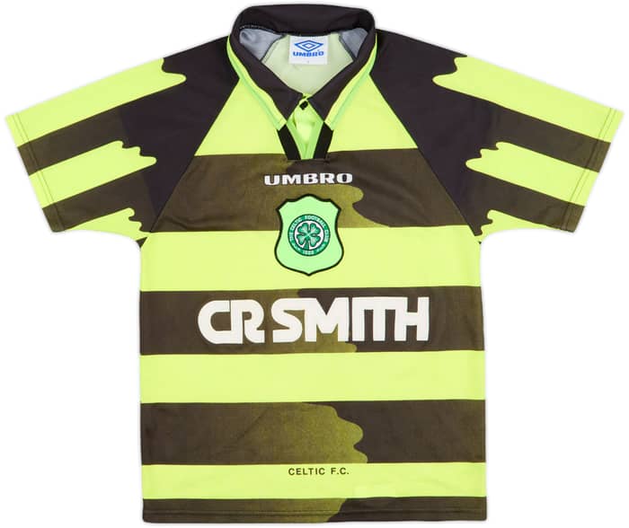 1996-97 Celtic Away Shirt - 8/10 - (Y)