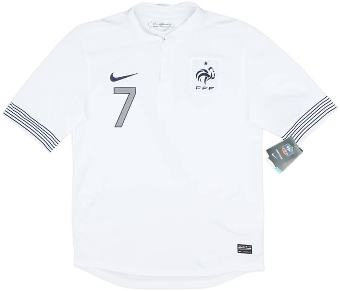 2012-13 France Away Shirt Ribery #7 (M)