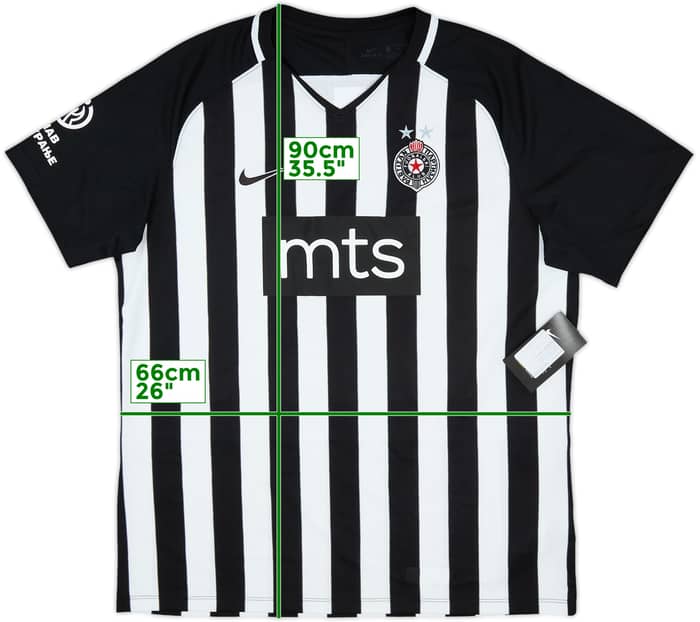 2018-19 Partizan Belgrade Home Shirt (XL)